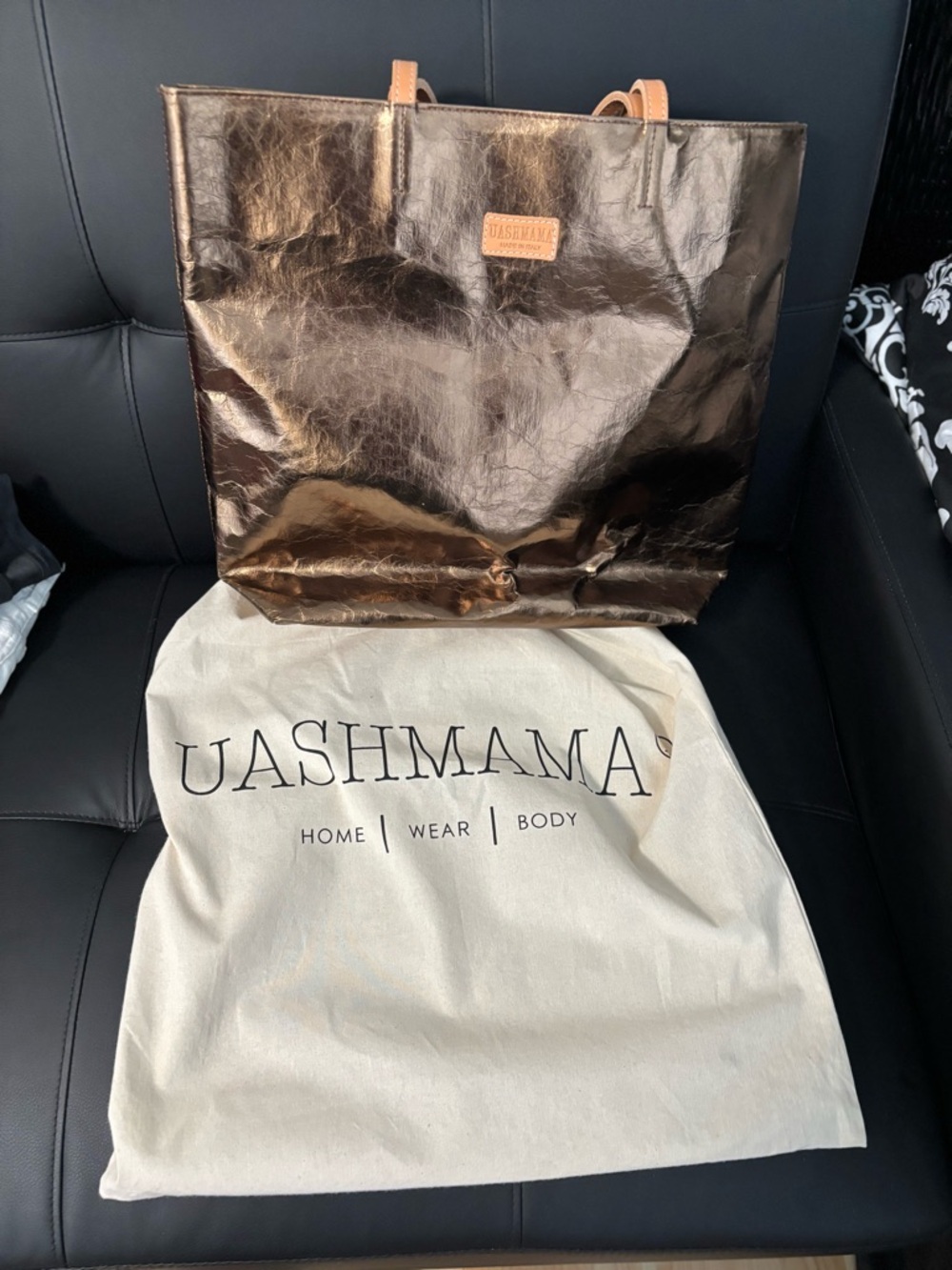 Uashmama Tosca oversized tote NWOT - Picture 11 of 11